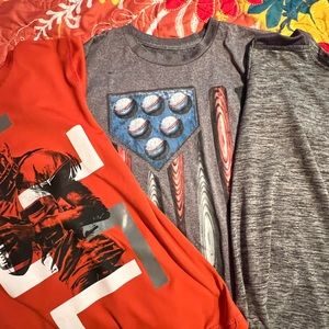 Make an offer! Lot of 3 boys sports shirts. Medium/Large